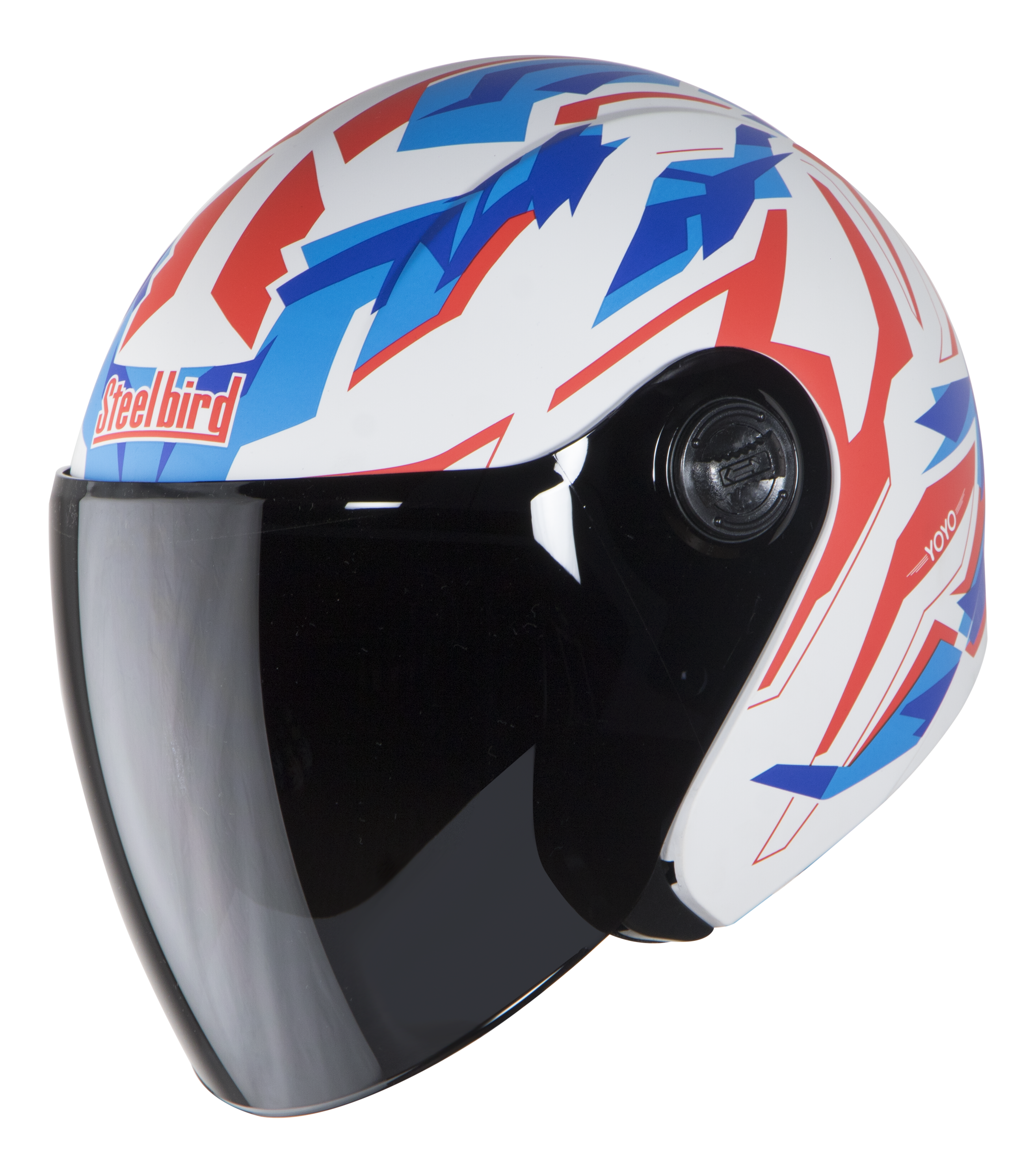 SB-43 Yo Yo Dazzle Glossy White With Red Blue